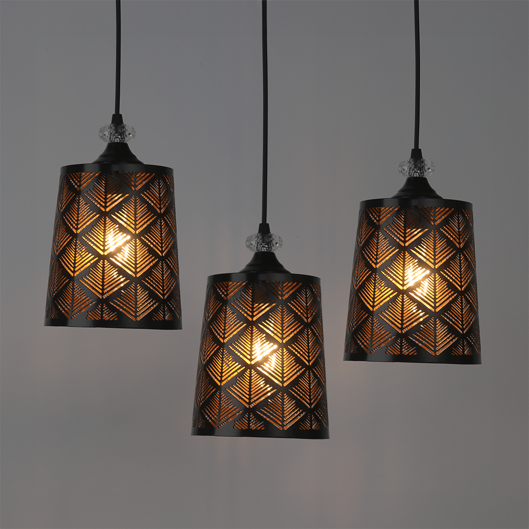 Jackal Cylinder Mesh Hanging Light, Pendant Light Hanging Ceiling Light