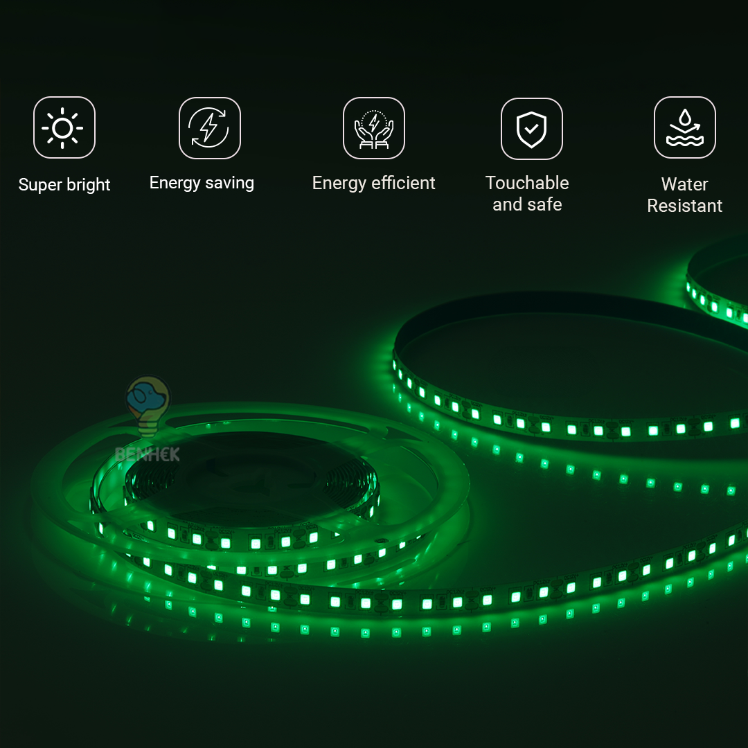 Jackal 10MM 2835 LED Flexible Strip Light – Green