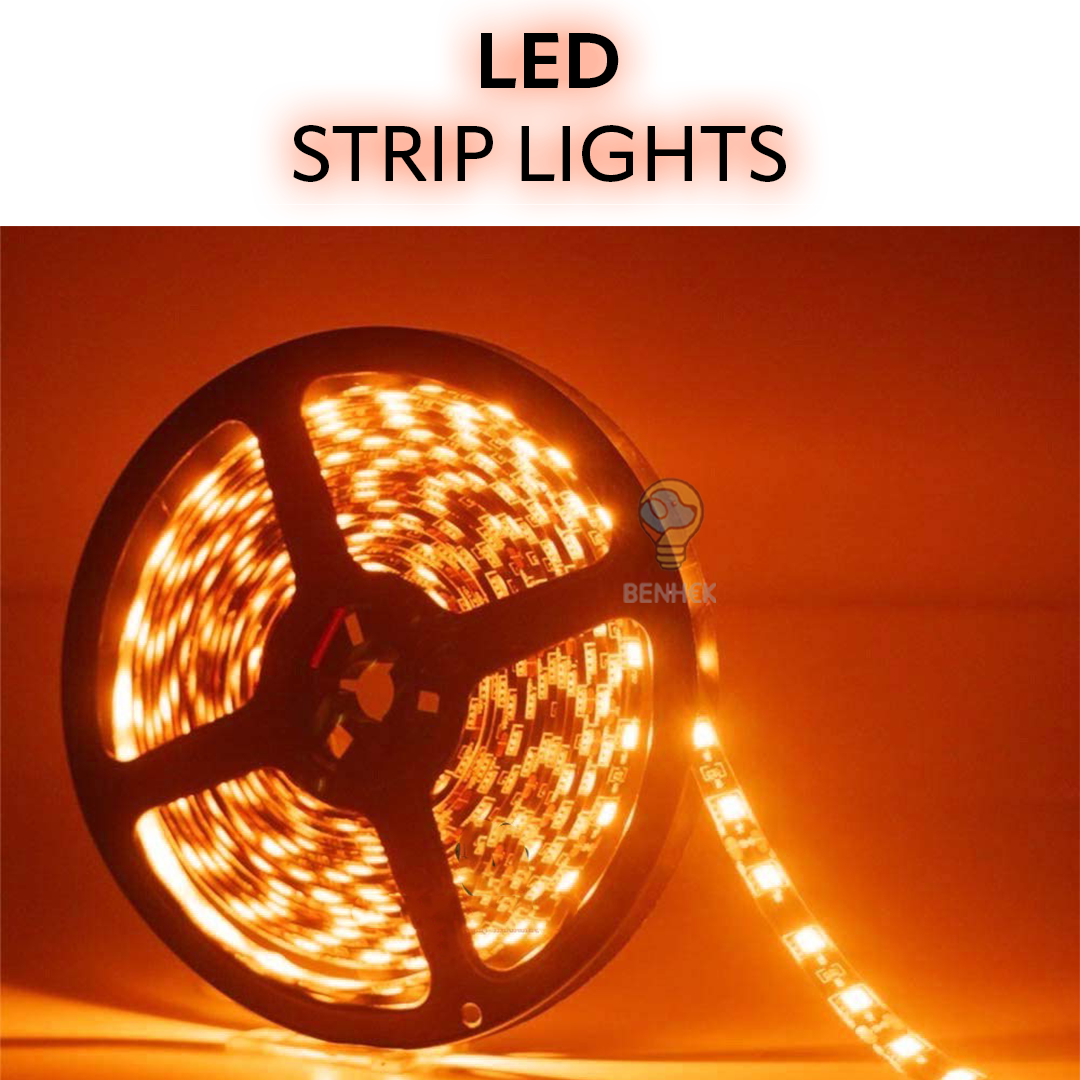 Jackal 10MM 2835 LED Flexible Strip Light – Amber