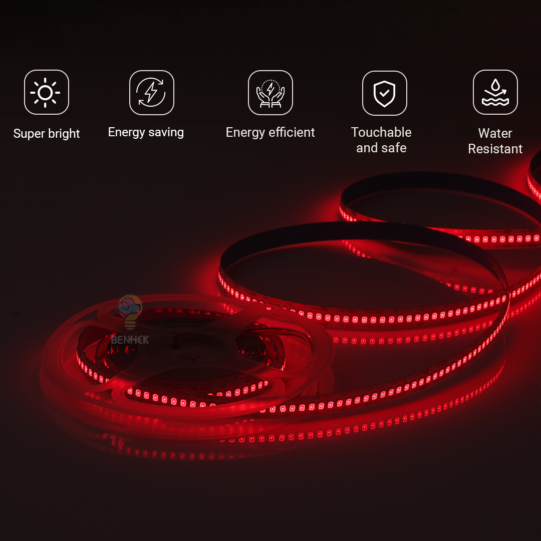 Jackal 10MM 2835 LED Flexible Strip Light – Red