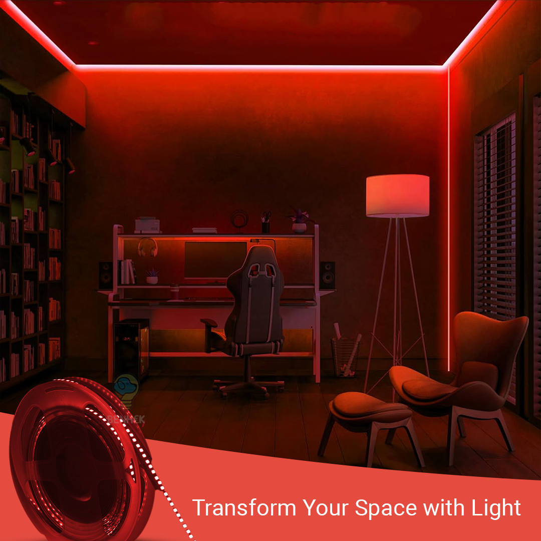 Jackal 10MM 2835 LED Flexible Strip Light – Red