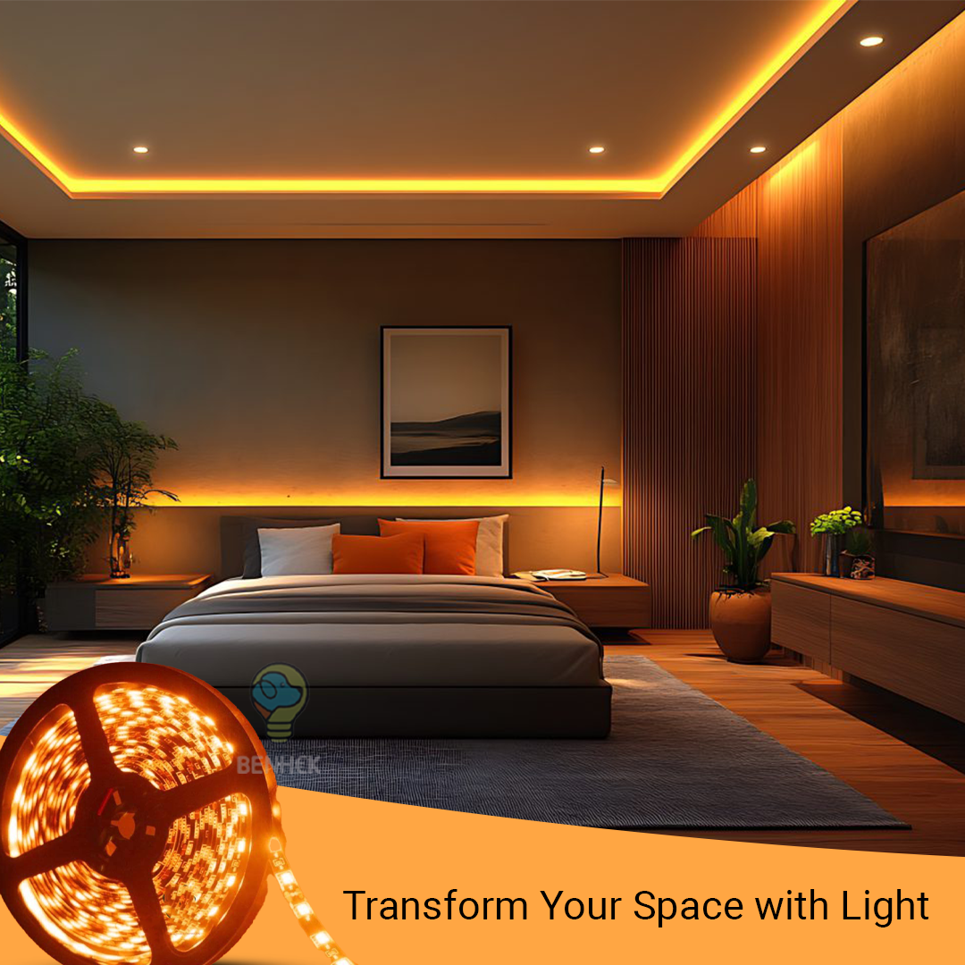 Jackal 10MM 2835 LED Flexible Strip Light – Amber
