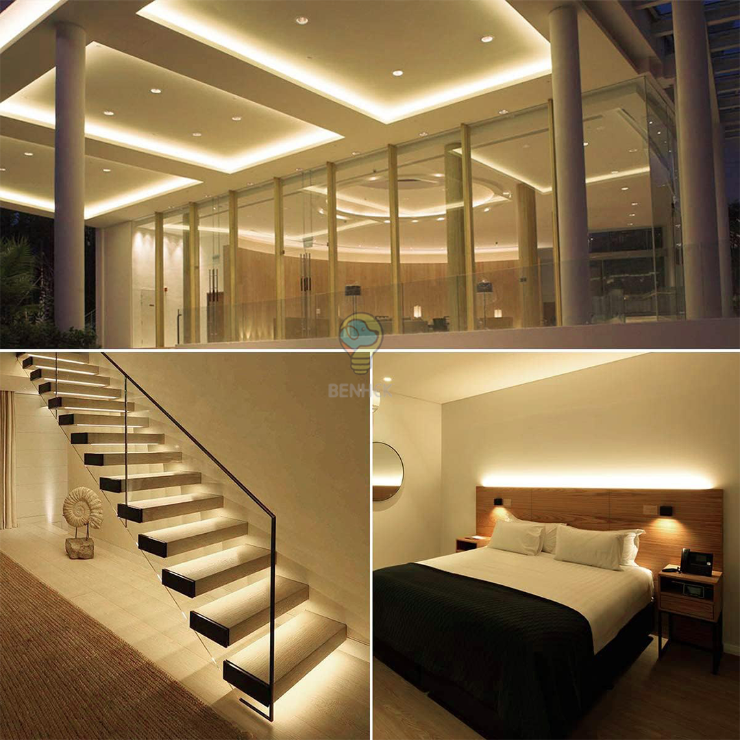 Jackal 5MM 2835 LED Flexible and Cuttable Adhesive Strip Light - Warm White