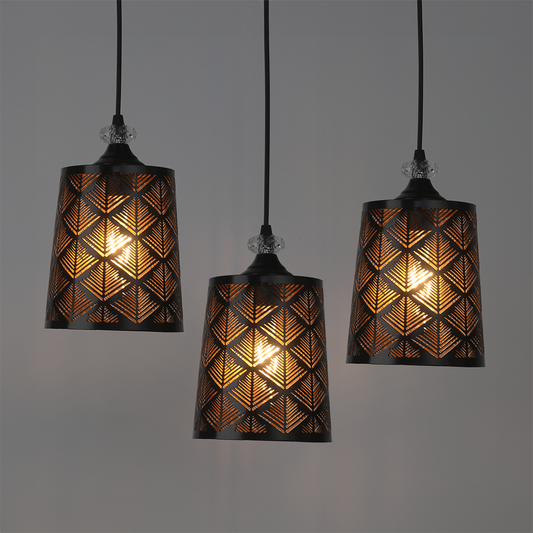 Cylinder  Mesh Hanging Light, Pendant Light Hanging Ceiling Light