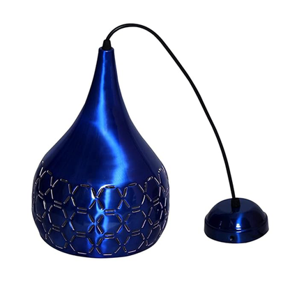 JACKAL Designer Hanging Light Ceiling Pendant Lamp Metal Cutted Modern Pendant Lights Blue