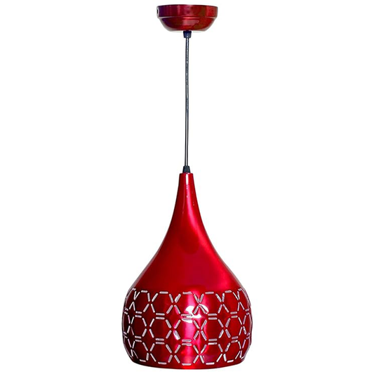 JACKAL Designer Hanging Light Ceiling Pendant Lamp Metal Cutted Modern Pendant Lights Red