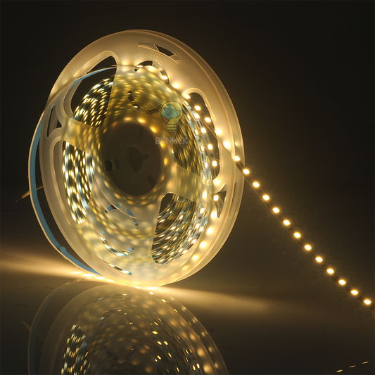 Jackal 8MM 2835 LED Flexible and Cuttable Adhesive Strip Light - Warm White