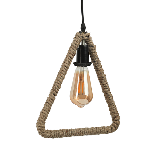 Triangular Shape Rope Hanging Light