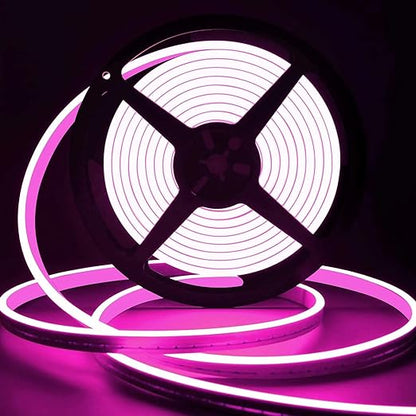 JACKAL 50 Meter Neon Pink Colour Diwali Outdoor/Indoor Flexible LED Rope Light