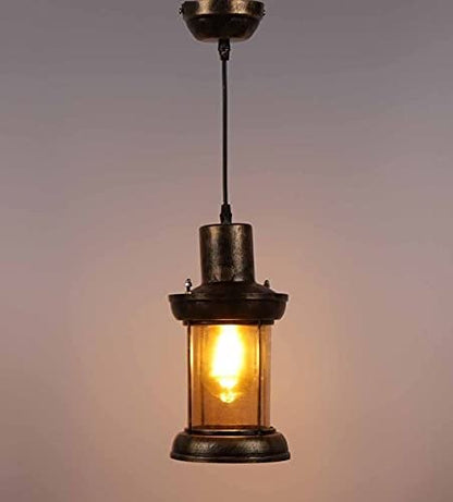 JACKAL® Retro Wall Hanging Lamp with LED Bulb- Warm White | Pendant Light Hanging Ceiling Lamp|