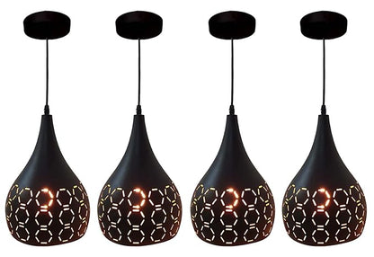 JACKAL Designer Hanging Light Ceiling Pendant Lamp Metal Cutted Modern Pendant Lights Black