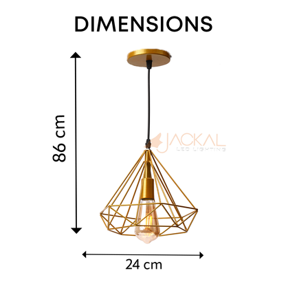 Diamond Cluster Pendant Light