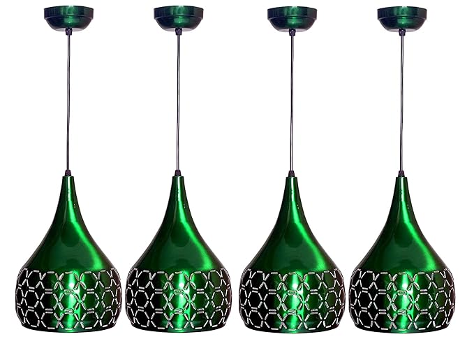 JACKAL Designer Hanging Light Ceiling Pendant Lamp Metal Cutted Modern Pendant Lights Green