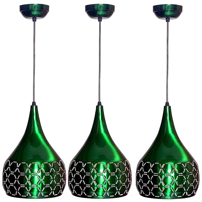 JACKAL Designer Hanging Light Ceiling Pendant Lamp Metal Cutted Modern Pendant Lights Green