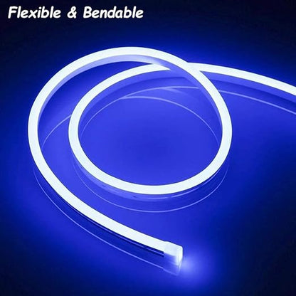 JACKAL 5 Meter Neon Blue Colour Diwali Outdoor/Indoor Flexible LED Rope Light